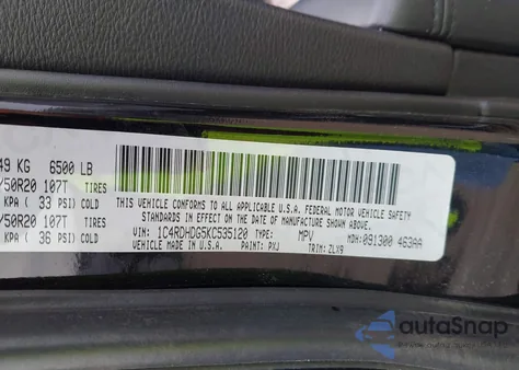 2019 Dodge Durango Gt Plus Rwd z USA, uszkodzony, nr VIN 1C4RDHDG5KC535120